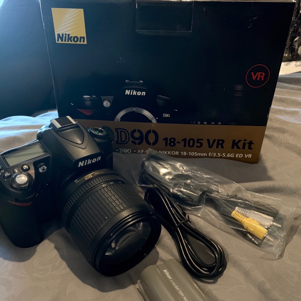 D90 Nikon camera